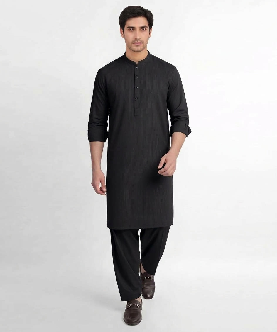 VAQZORA Premium Unstitched Gents Suit - 10 Classic Colors